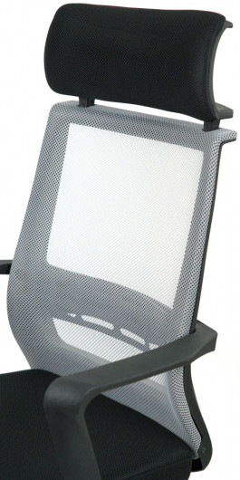 Крісло для персоналу Крокус CH TILT, сірий АКЛАС - фото 4