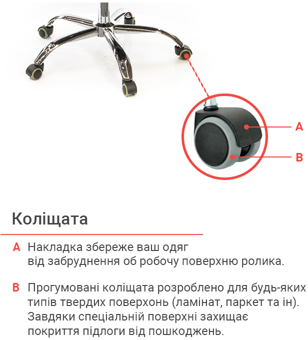 Крісло для персоналу Крокус CH TILT, сірий АКЛАС - фото 28