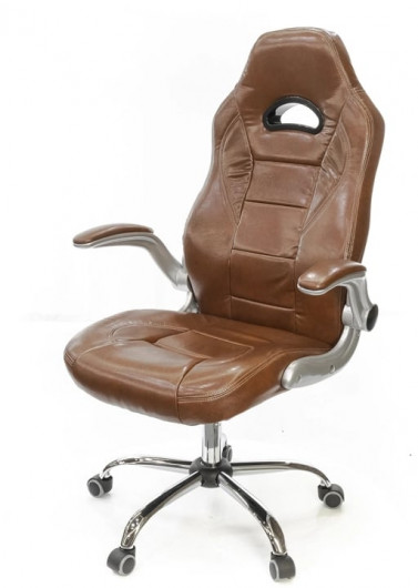 Крісло для керівника Ліберті  CH TILT, темно-корич. АКЛАС - фото 1