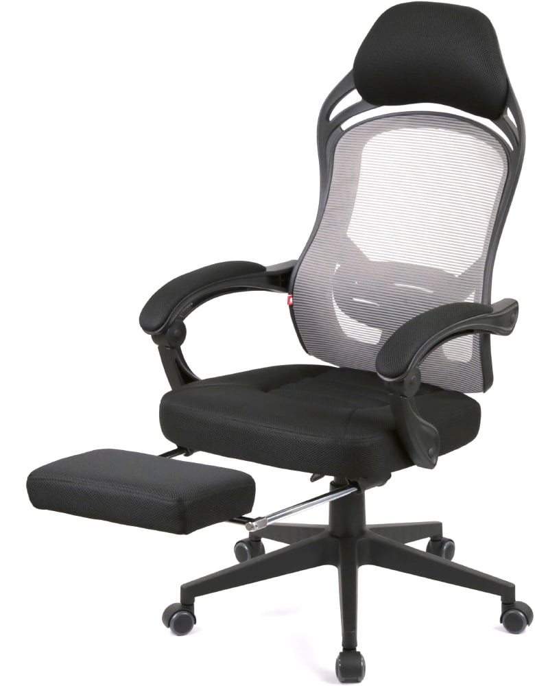 Кресло для персонала Мердок PL RL, серый АКЛАС - фото 6