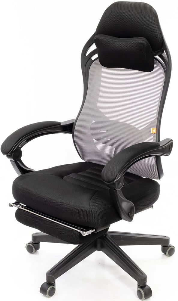 Кресло для персонала Мердок PL RL, серый АКЛАС - фото 8