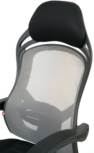 Кресло для персонала Мердок PL RL, серый АКЛАС - фото 15