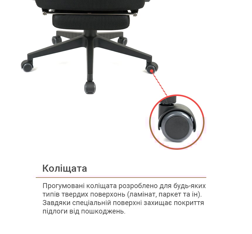 Кресло для персонала Мердок PL RL, серый АКЛАС - фото 36