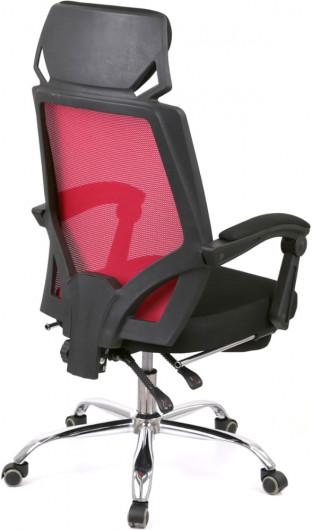 Кресло для персонала Катран CH RL(L), красн. АКЛАС - фото 5