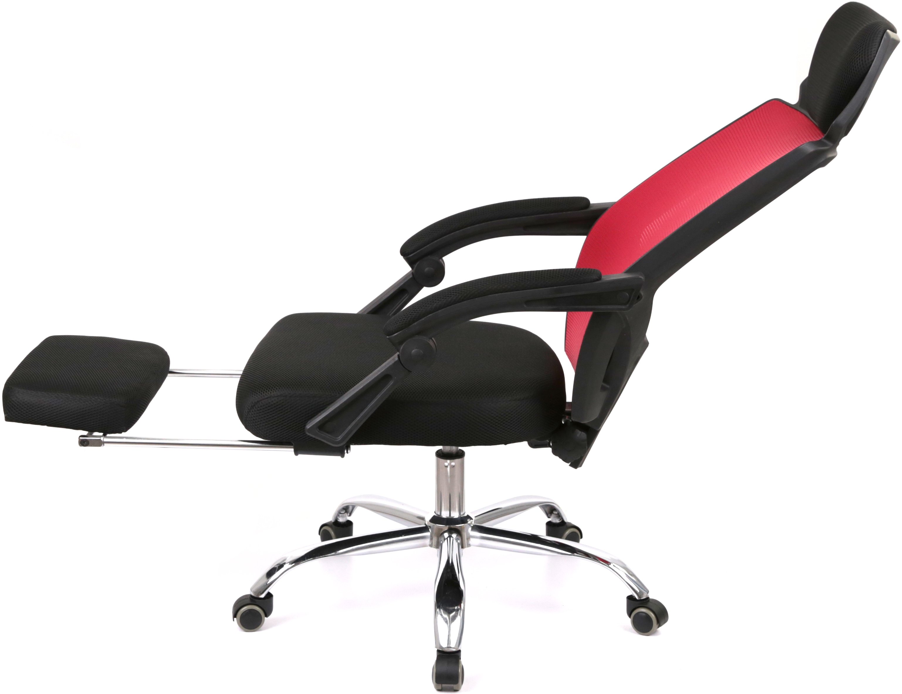 Кресло для персонала Катран CH RL(L), красн. АКЛАС - фото 6