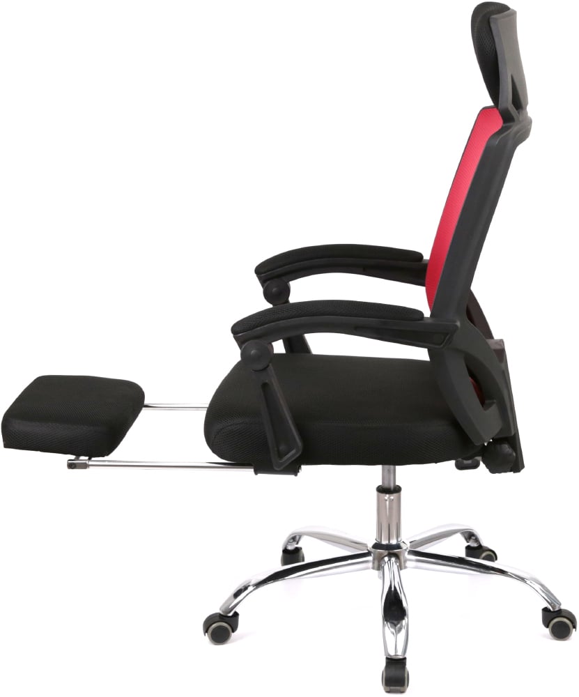 Кресло для персонала Катран CH RL(L), красн. АКЛАС - фото 7