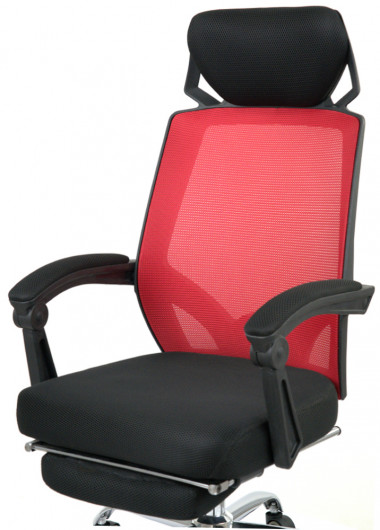 Кресло для персонала Катран CH RL(L), красн. АКЛАС - фото 11