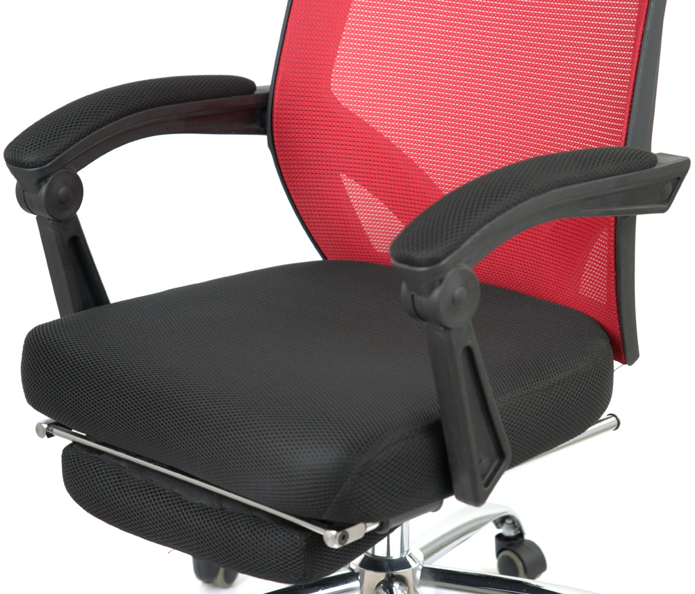 Кресло для персонала Катран CH RL(L), красн. АКЛАС - фото 14