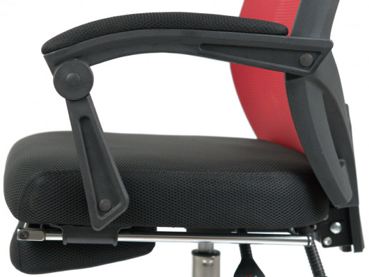 Кресло для персонала Катран CH RL(L), красн. АКЛАС - фото 16