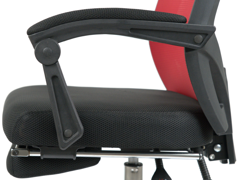 Кресло для персонала Катран CH RL(L), красн. АКЛАС - фото 16