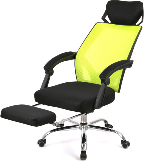 Крісло для персоналу Катран CH RL(L), салат. АКЛАС - фото 6