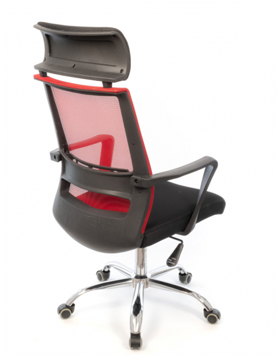 Крісло для персоналу Крокус CH TILT, черв. АКЛАС - фото 5