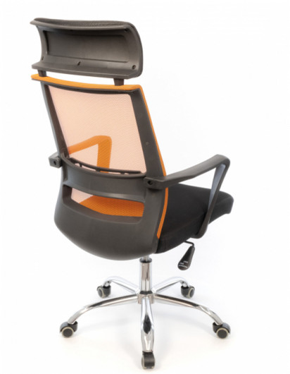 Кресло для персонала Крокус CH TILT, оранж. АКЛАС - фото 2