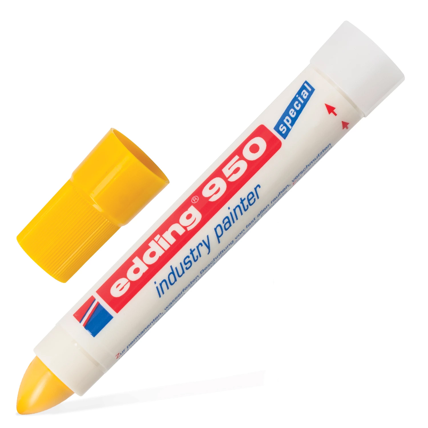 Маркер для промышленной графики 950, круглое острие 10мм., желт. Edding - фото 6
