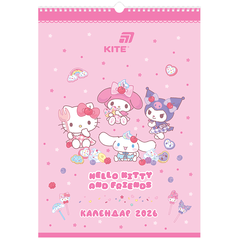 Календар-планер настінний на 2026р., HK26-440 Kite - фото 1