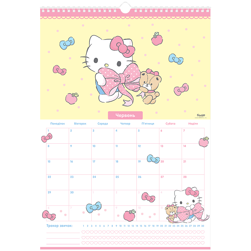 Календар-планер настінний на 2026р., HK26-440 Kite - фото 7