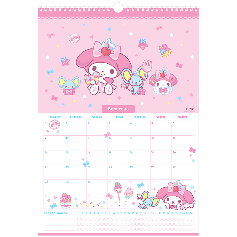 Календар-планер настінний на 2026р., HK26-440 Kite - фото 10