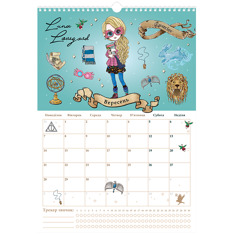 Календарь-планер настенный на 2026 р., HP26-440 Kite - фото 10