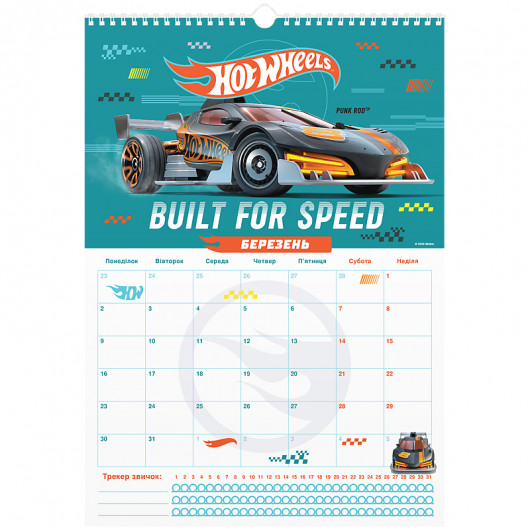 Календарь-планер настенный на 2026 р., HW26-440 Kite - фото 4