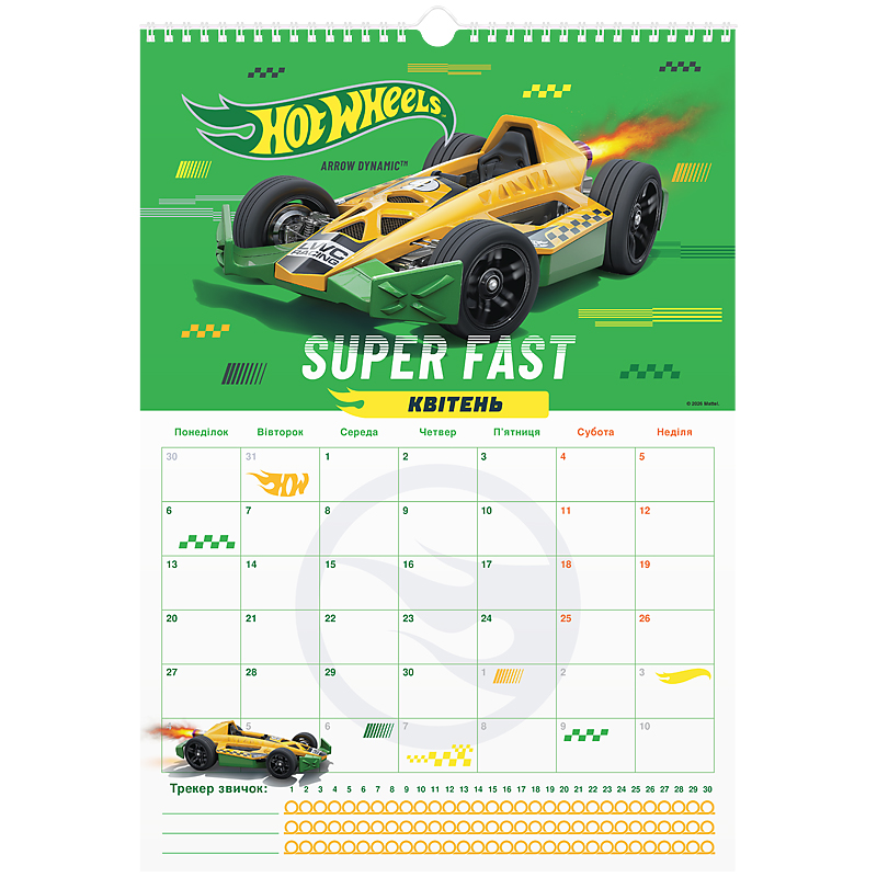 Календарь-планер настенный на 2026 р., HW26-440 Kite - фото 5