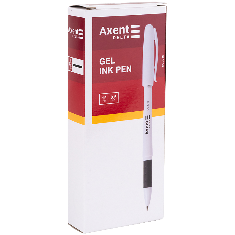 Гелевая ручка DG 2045, черная Axent - фото 2