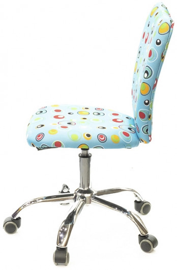 Кресло Детское поворотное Кеви CH TILT, голуб. АКЛАС - фото 2
