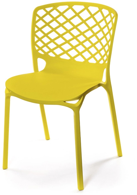 Стул Фрайдей PL, желт. АКЛАС - фото 1
