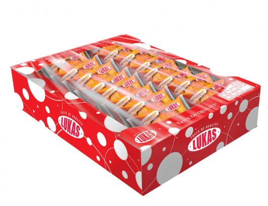 Круасанчик з Абрикосовим наповнювачем в індивідуальній упаковці, 1,44кг. (32*45г.) Лукас - фото 2