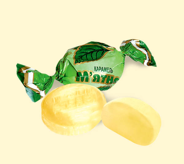 Конфеты Мятные 1кг. Roshen - фото 1