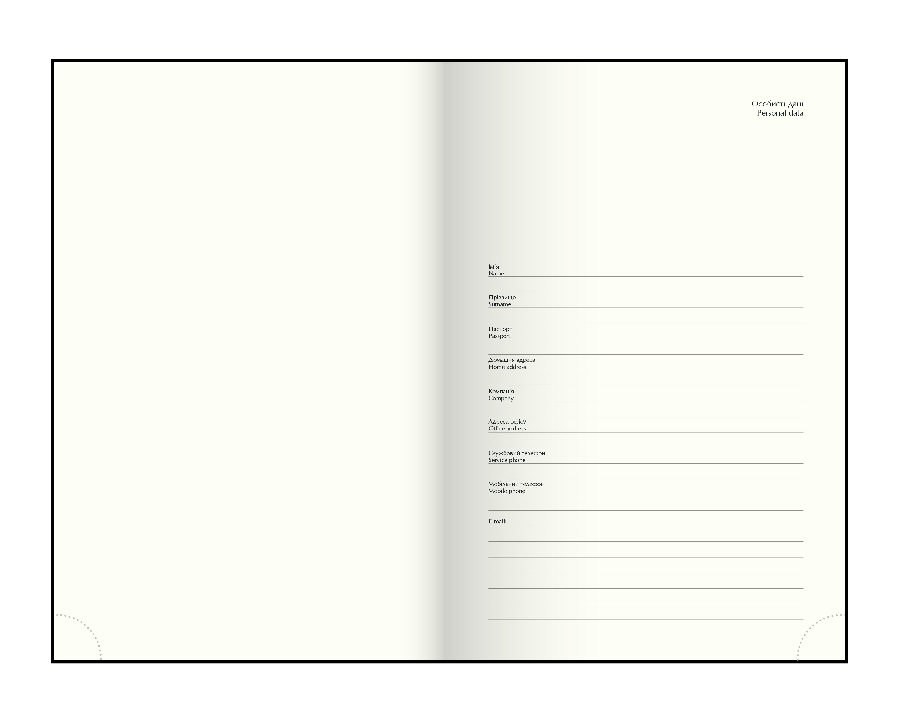 Ежедневник недатированный STRONG, 336стр., кремовый блок, обложка бумвинил, темно-син. BuroMax - фото 6