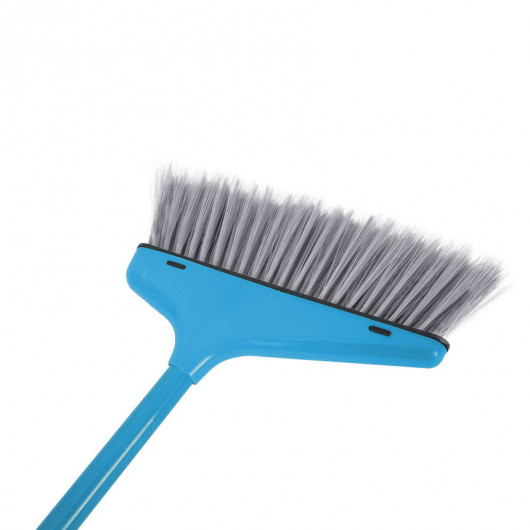 Набор для уборки: щетка и совок с длинной ручкой EF-0075-B, голуб. Eco Fabric - фото 3