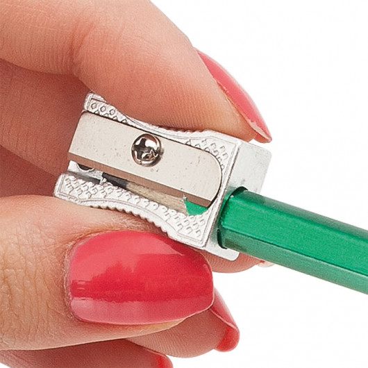 Точилка без контейнера, металлическая 