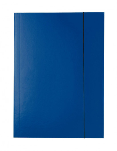Папка на резинке А4, картон, темно-син. Esselte - фото 3