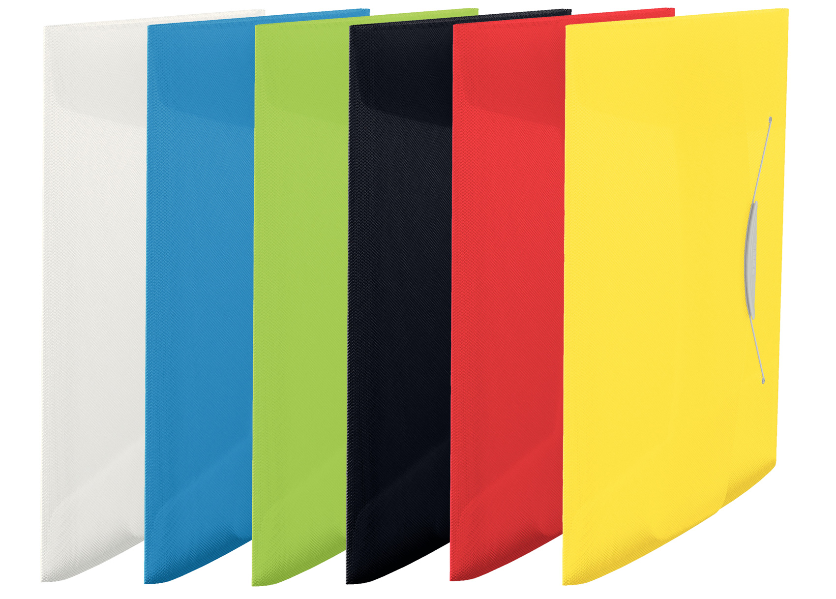 Папка на гумках Vivida А4, 150арк., поліпропілен з тисненням, син. Esselte - фото 6