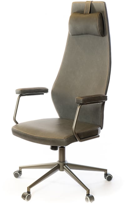 Кресло для персонала Ронин CH TILT, темно-сер. АКЛАС - фото 15