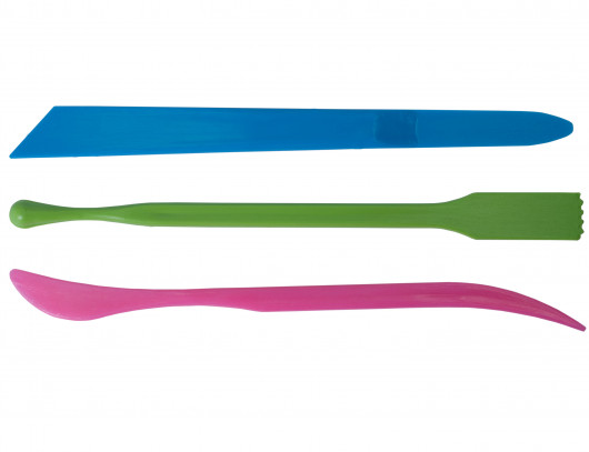 Набір 3 стеки для пластиліну, асорті ZiBi - фото 2