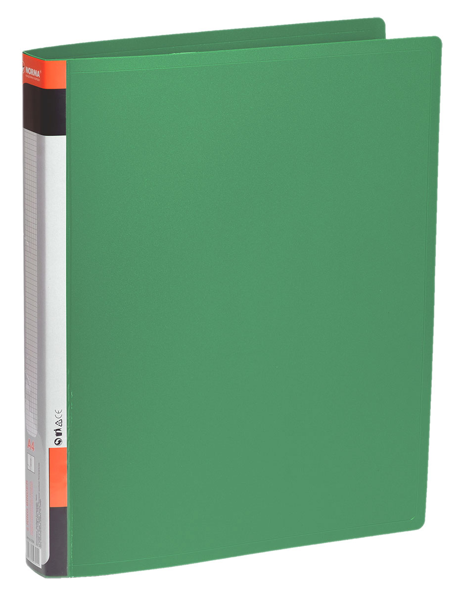 Папка А4, 25мм., 2кільця (PР), зелен. NORMA - фото 6