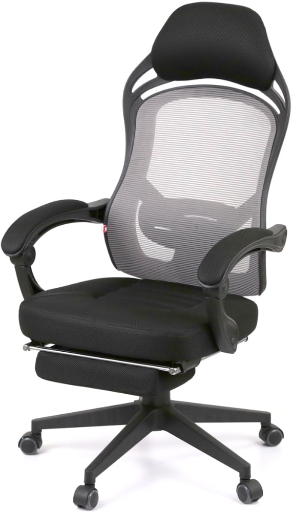 Кресло для персонала Мердок PL RL, серый АКЛАС - фото 37