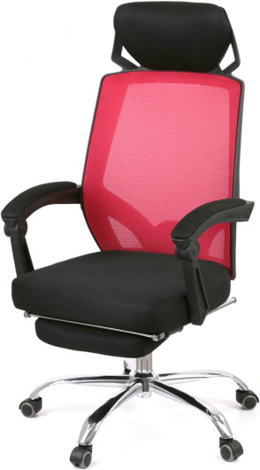 Кресло для персонала Катран CH RL(L), красн. АКЛАС - фото 36