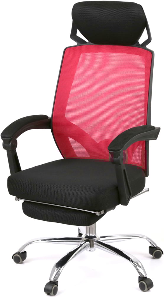 Кресло для персонала Катран CH RL(L), красн. АКЛАС - фото 36