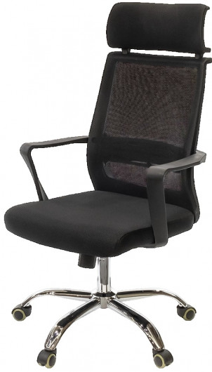 Кресло для персонала Крокус CH TILT, черн. АКЛАС - фото 12