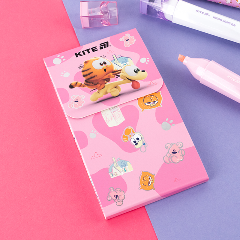 Блокнот на магните, 60 лист., кл, Garfield (GF24-092) Kite - фото 5