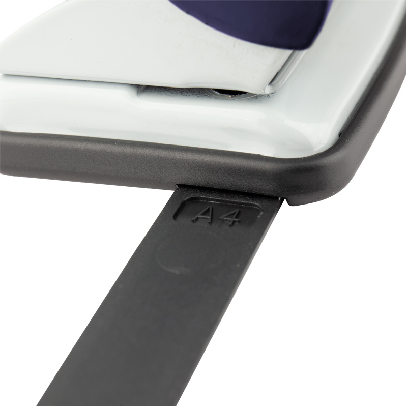 Діркопробивач на 2 отвори, до 10 аркушів Exakt-2, металевий, син. Axent - фото 5