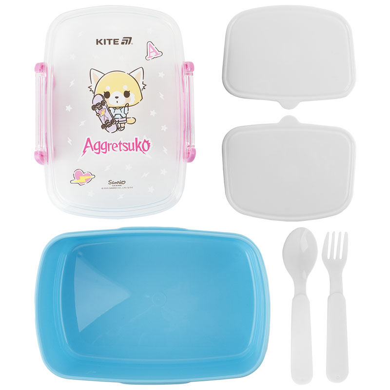 Ланчбокс с наполнением 750 мл. Aggretsuko (AR25-181) Kite - фото 6