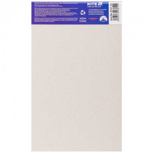 Блокнот-планшет, A6, 50 лист., без лин., Ninja Turtles (NT25-195) Kite - фото 9