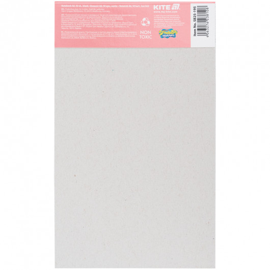 Блокнот-планшет, A6, 50 арк., безлін. Sponge Bob (SB25-195) Kite - фото 9