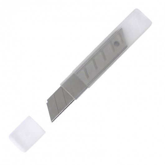 Лезвие сменное для канцелярского ножа 18мм., 10шт./уп. Axent - фото 4