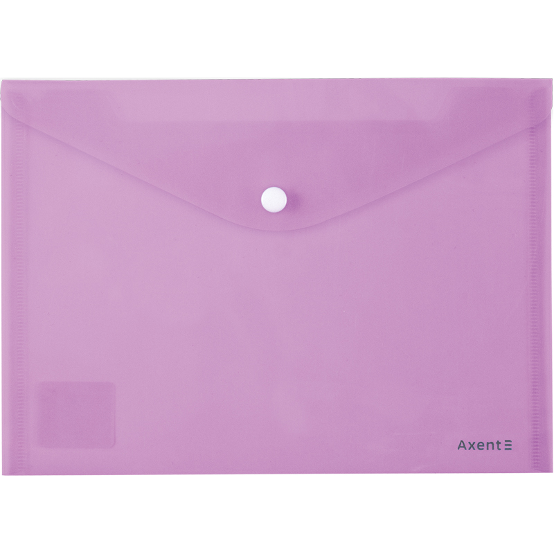 Папка на кнопці, А5, Pastelini, бузковий Axent - фото 2