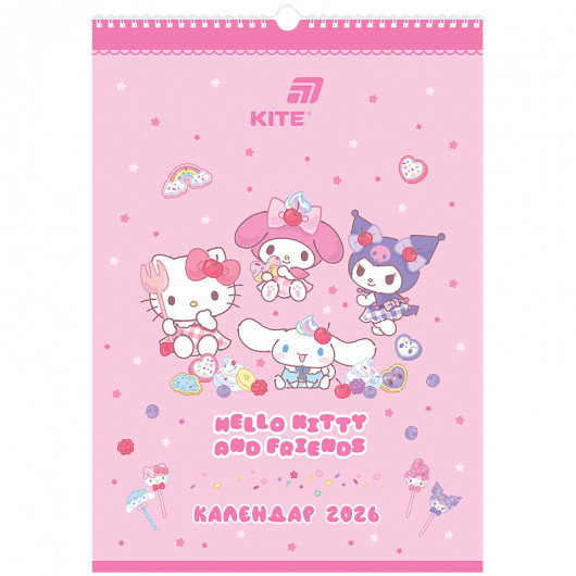 Календарь-планер настенный на 2026 р., HK26-440 Kite - фото 10