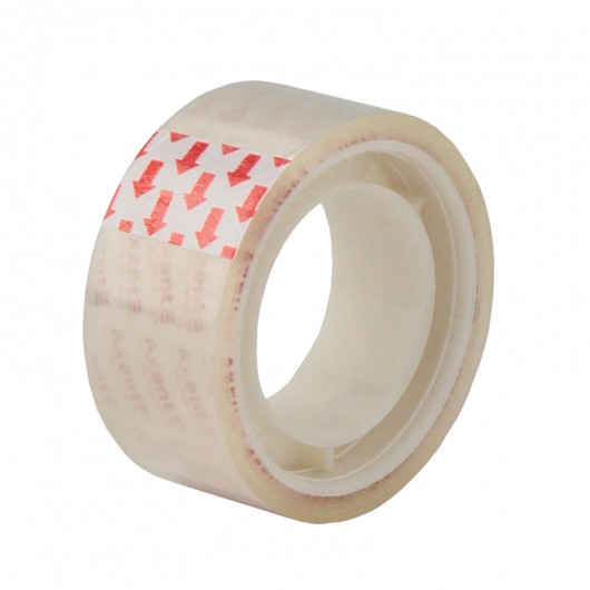 Клейка стрічка 18мм.*10ярд., 40 мкм., 8шт/уп., прозор.(3012-A) Axent - фото 3